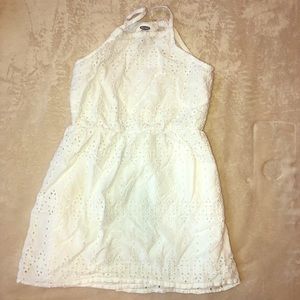 White old navy dress